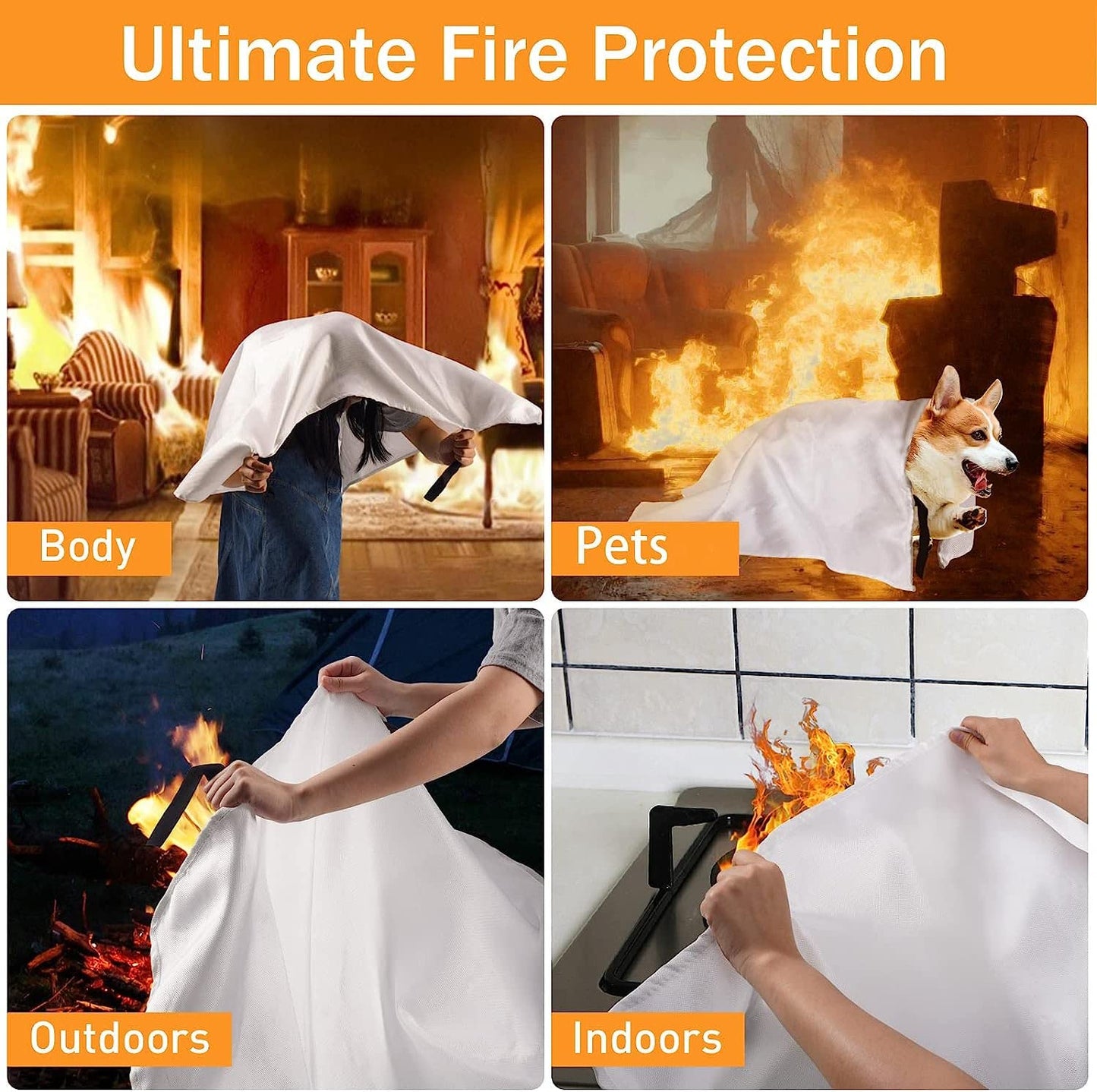 Flame Guardian Emergency Fire Blanket