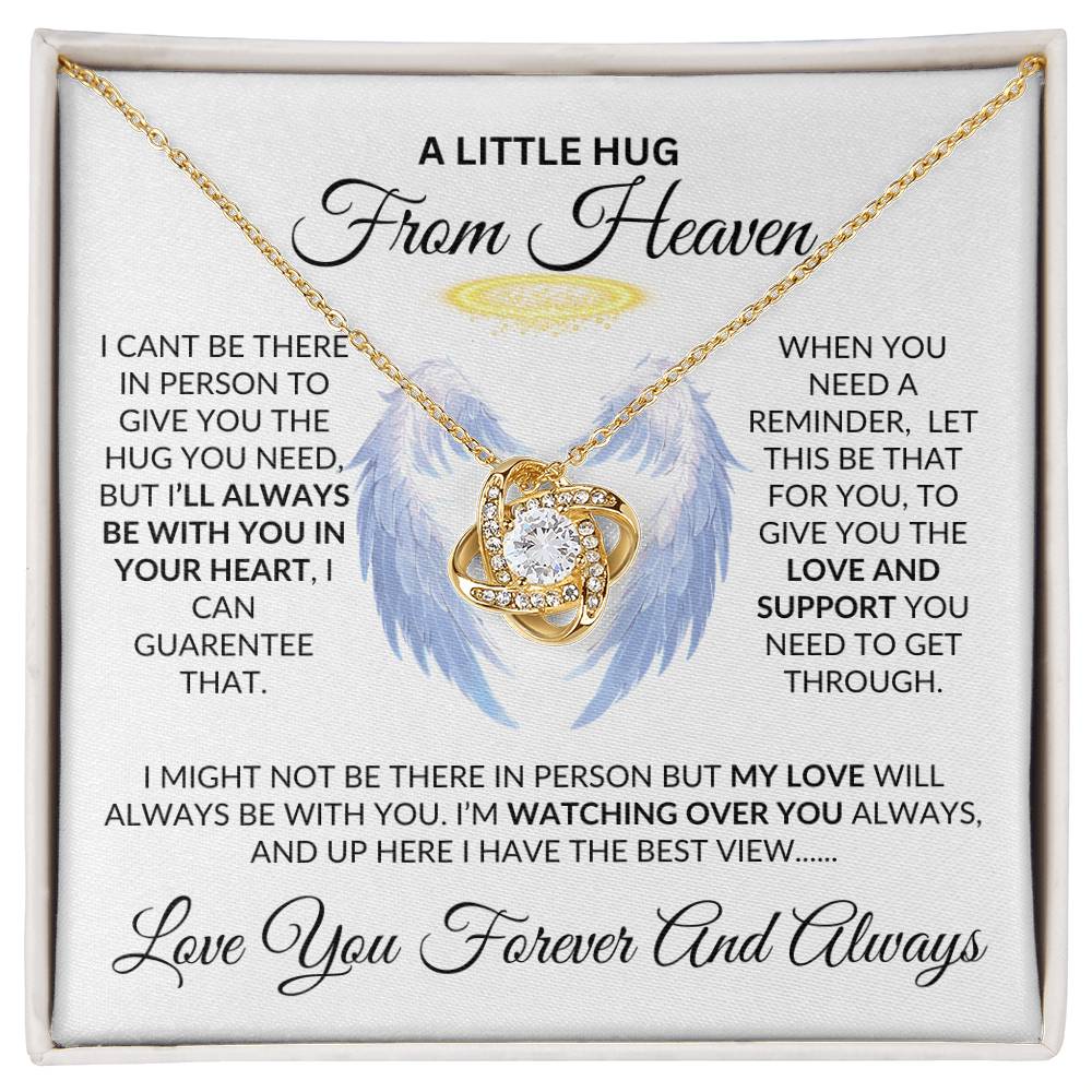 Hug From Heaven- Love Knot Necklace