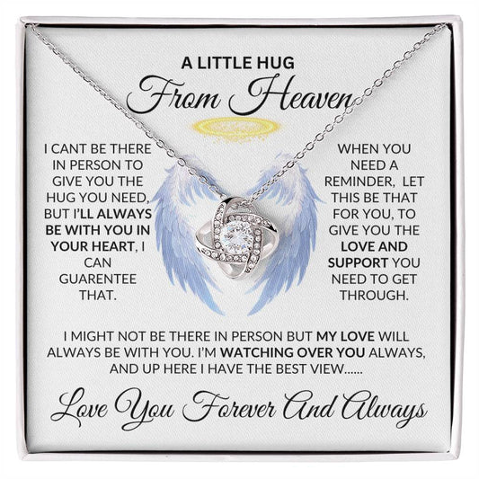 Hug From Heaven- Love Knot Necklace