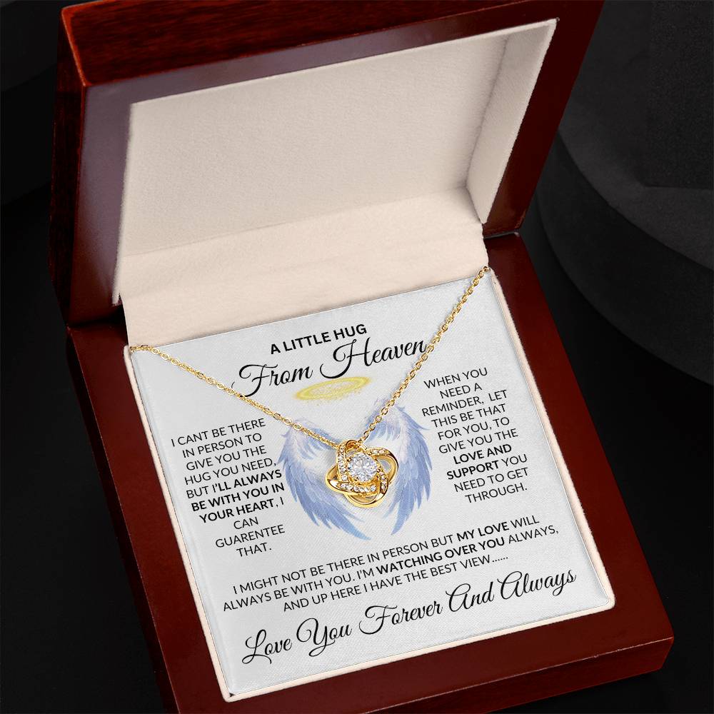 Hug From Heaven- Love Knot Necklace