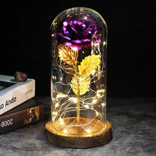 Galaxy Enchanted Rose Lamp